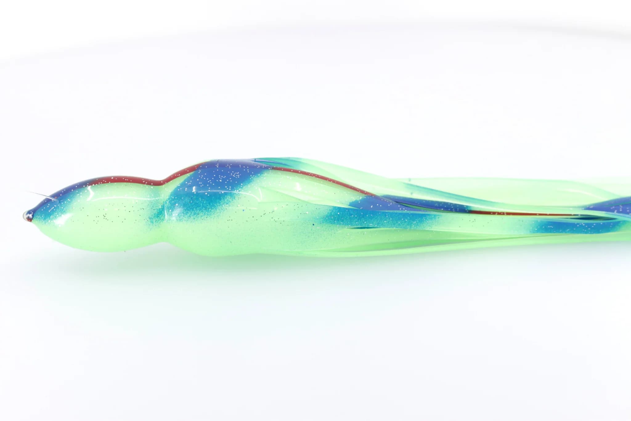Falda de Silicona para Curricán (Verde Menta, Azul y Rojo Escarchado)