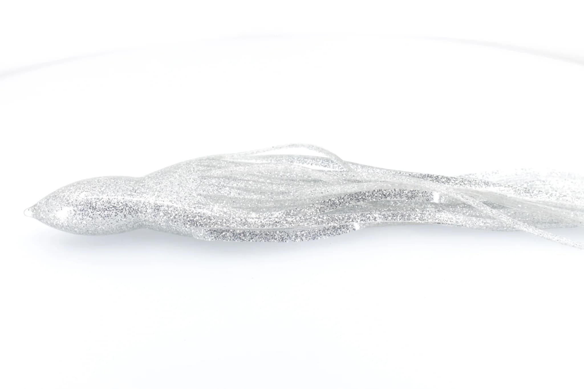 Falda de Silicona para Curricán (Plata Escarchado)
