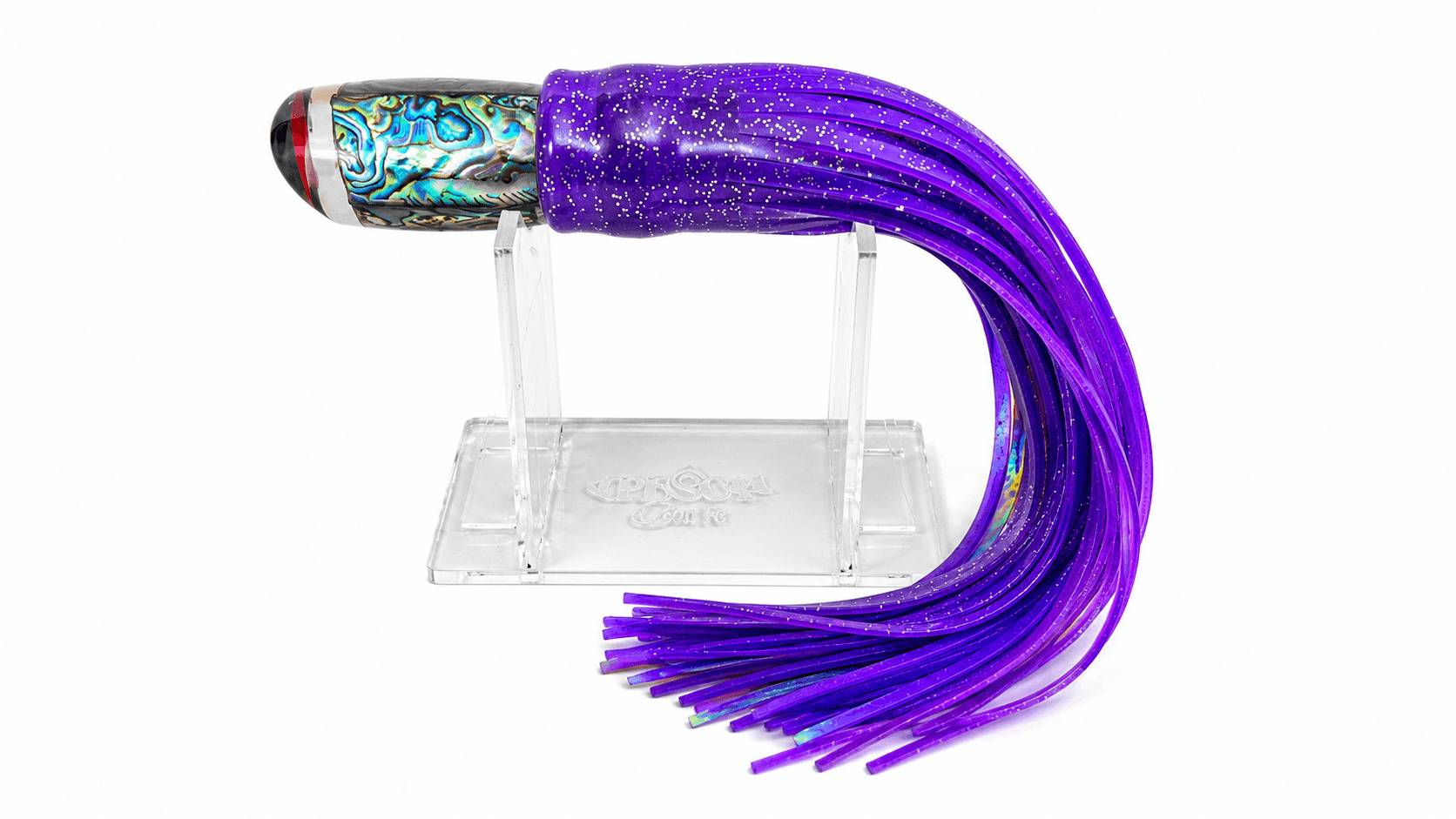 Señuelo Currican Trolling Pesca Con Fe 10" (Violeta Profundo)