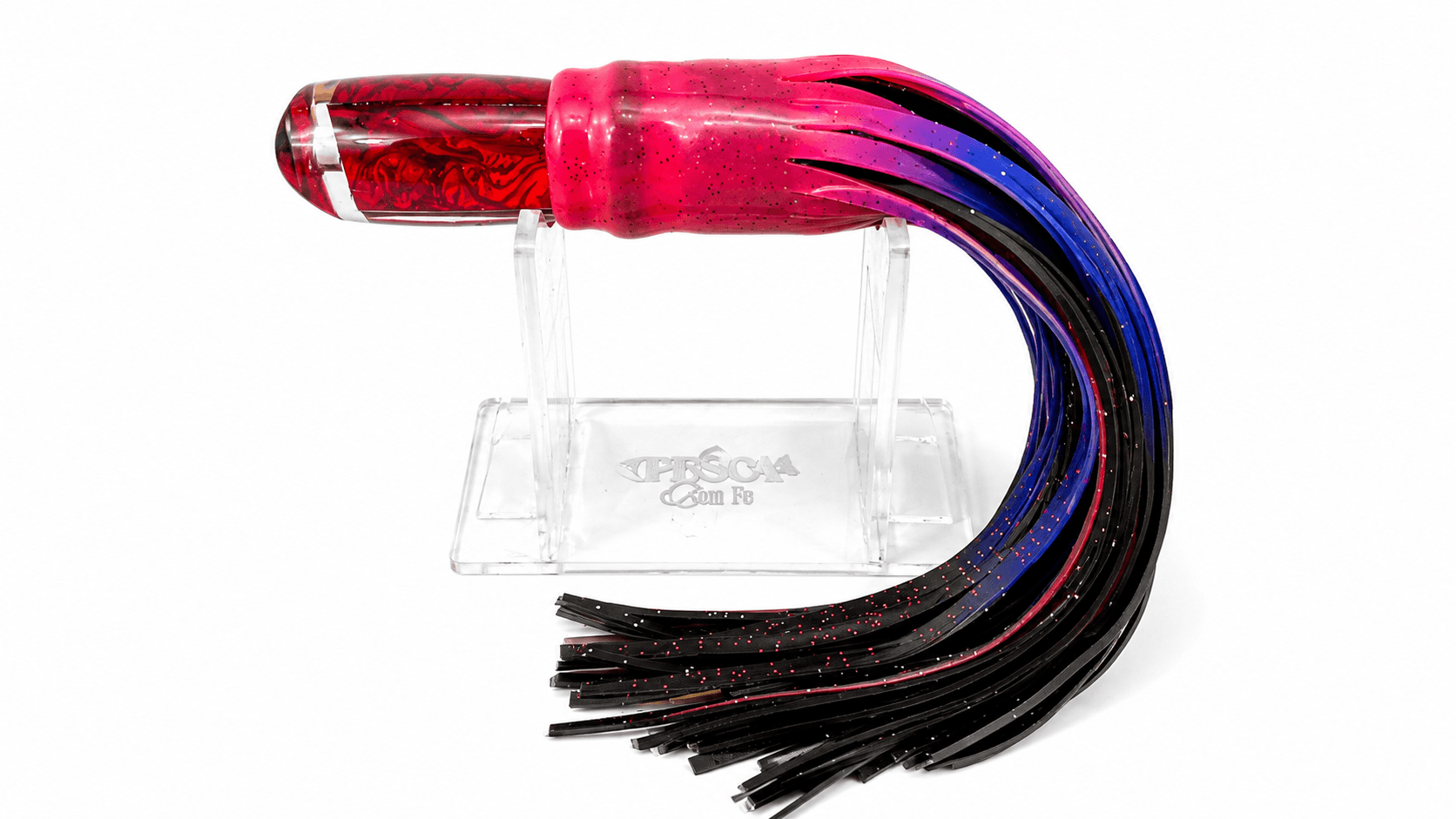 Señuelo Currican Trolling Pesca Con Fe 10" (Magenta Noche)