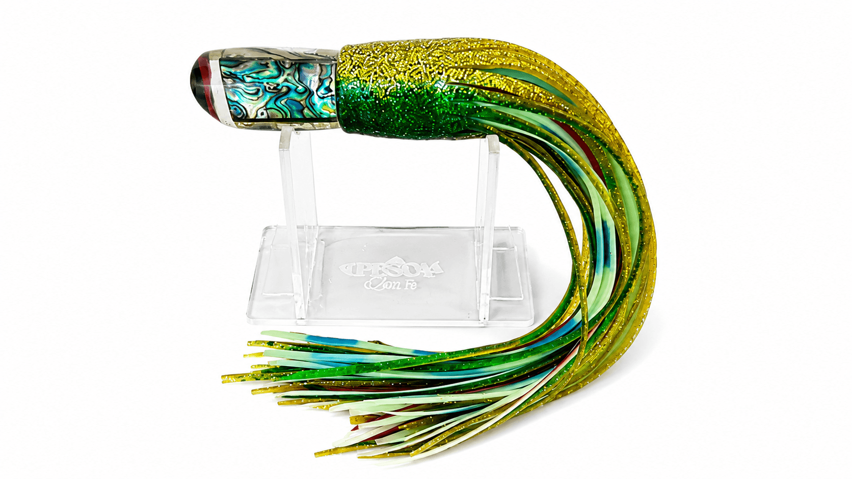 Señuelo Currican Trolling Pesca Con Fe 10" (Dorado Dorado)