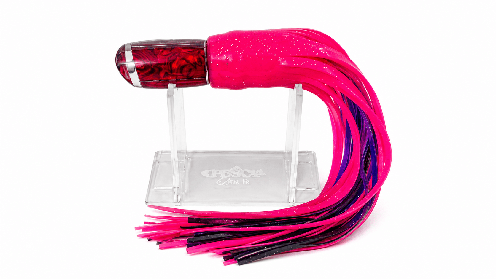 Señuelo Currican Trolling Pesca Con Fe 10" (Fucsia Neón)